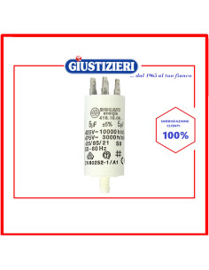 condensatore 5uf lavatrice universale
