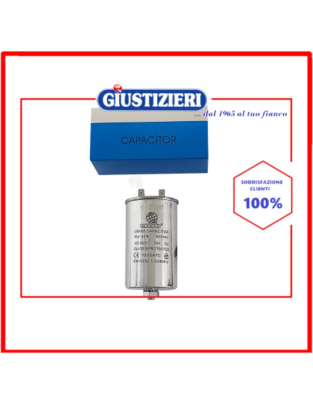 condensatore metallico 35uf lavatrice universale