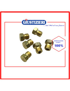 set ugelli gas gpl originale piano cottura bertazzoni