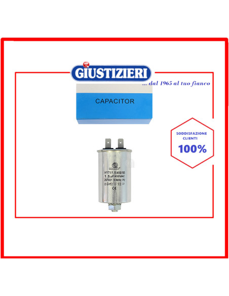 condensatore metallico 1,5uf lavatrice mondo