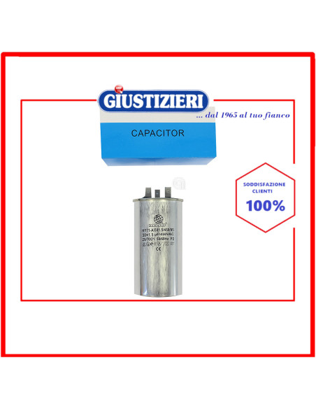 condensatore condizionatore 30+1,5 uf 450v