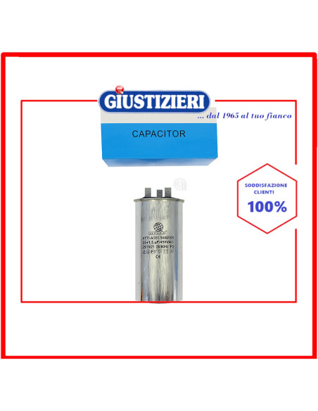 condensatore condizionatore 35+1,5 uf 450v