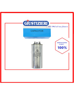 condensatore metallico 35uf + 5uf 450v frigorifero universale