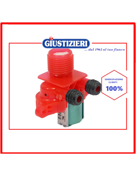 elettrovalvola 2 vie 90° lavatrice whirlpool