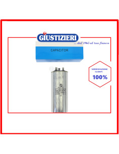 condensatore metallico 50uf + 6uf 450v frigorifero universale