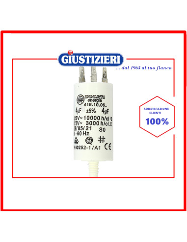 condensatore 4uf lavatrice universale