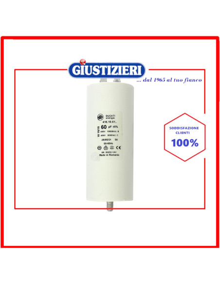 condensatore 60uf lavatrice universale