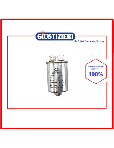 condensatore metallico 6uf lavatrice universale