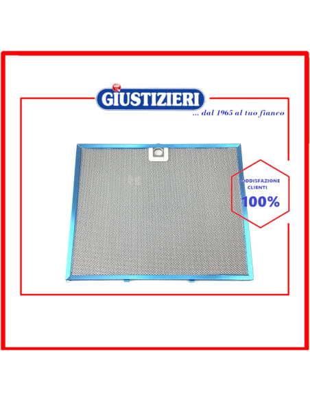 filtro metallico 314+253 originale cappa aspirante smeg