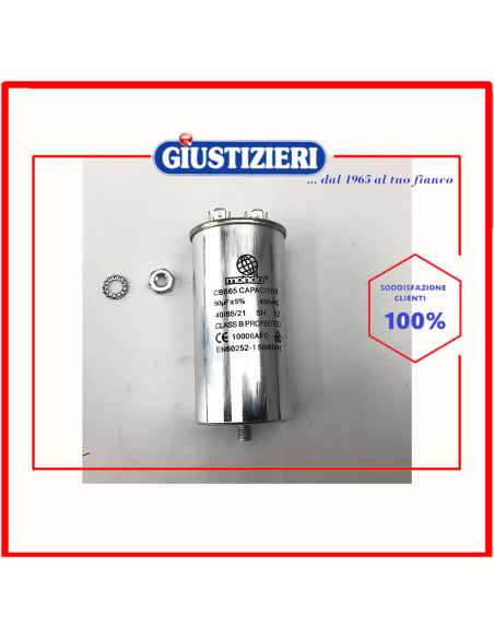 condensatore metallico 50uf - 450v