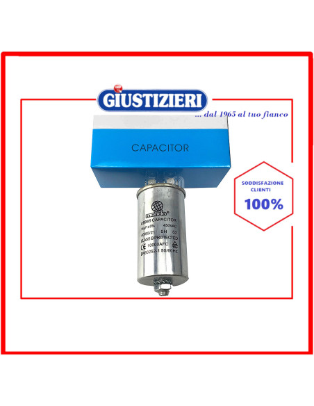 condensatore metallico 14uf - 450v