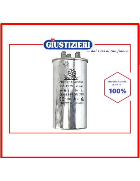 condensatore condizionatore 30+5 uf 450v