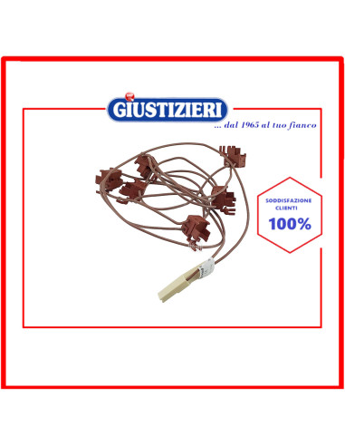 catenaria accensione 6 mcr a2-6 originale piano cottura smeg
