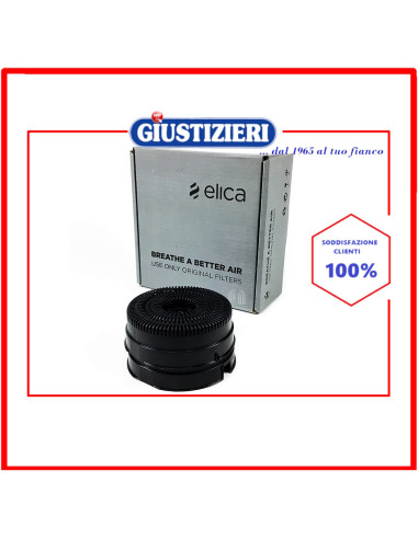 filtro carbone circolare type 58 cfc0038000 originale cappa aspirante elica