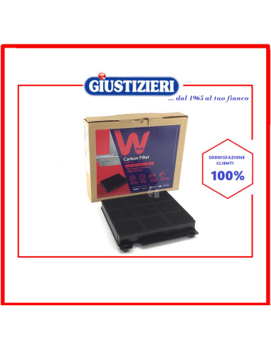 filtro carbone rettangolare chf15/1 481248048145 originale cappa aspirante whirlpool