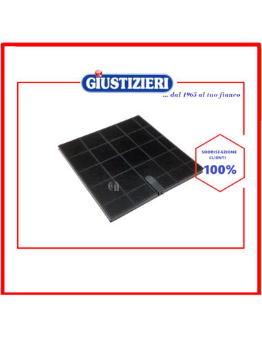 filtro carbone rettangolare flt4 originale cappa aspirante smeg