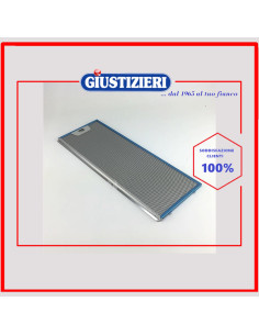 filtro metallico 186x515 originale cappa aspirante faber