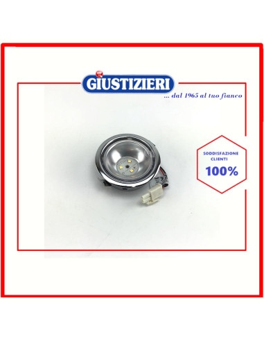 led cab 12vdc 1.3w 4000k zik7 chr