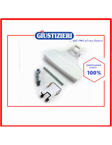 set maniglia oblò 7801 originale lavatrice electrolux