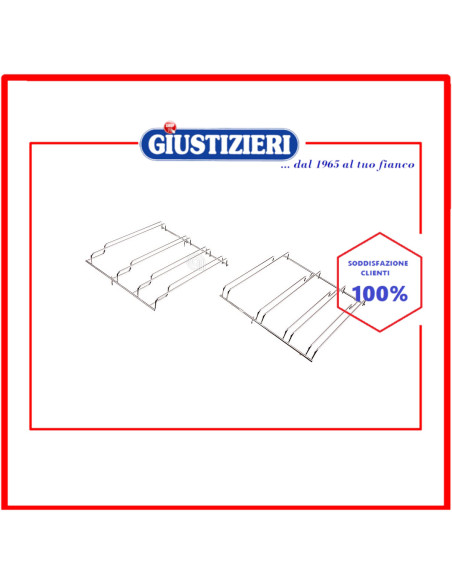 guide inox laterali forno