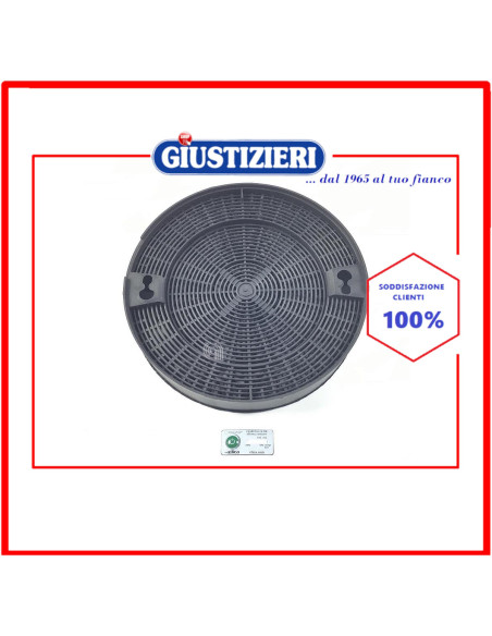 filtro carbone circolare originale cappa aspirante smeg