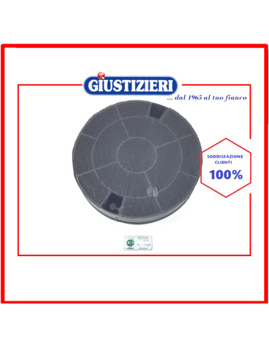 filtro carbone circolare originale cappa aspirante smeg