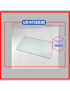 ripiano in vetro 458.5x365mm