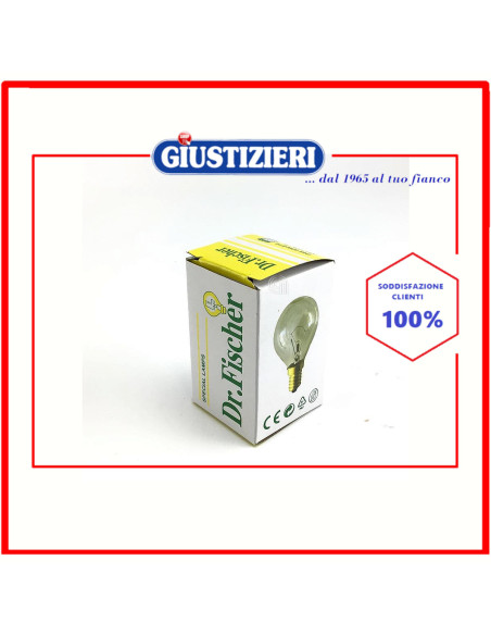lampada e14 40w 45x78 forno dr. fischer