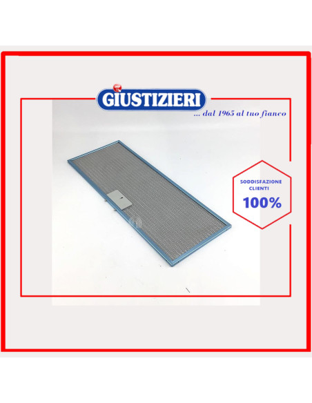filtro metallico 558.5x212.5 originale cappa aspirante elica