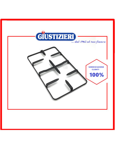 griglie 2 fuochi piano cottura