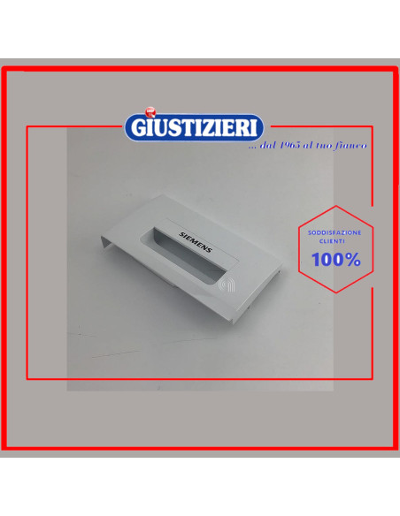 maniglia cassetto detersivo originale lavatrice bosch