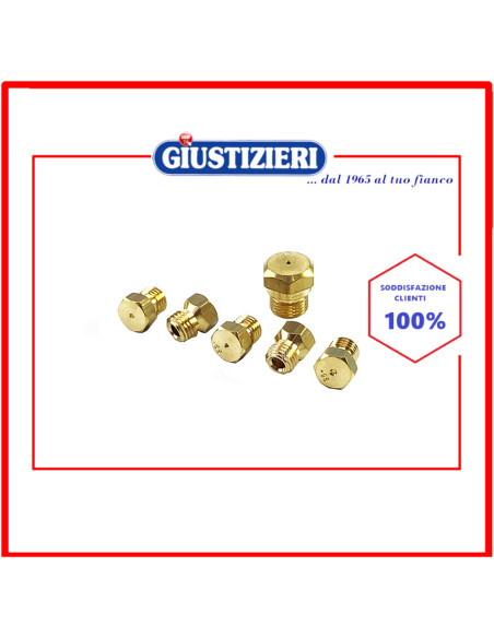 set ugelli gas gpl originale piano cottura bertazzoni