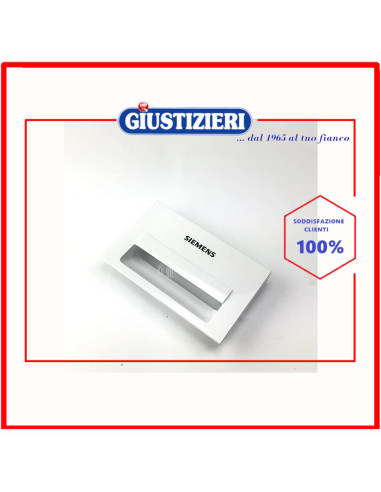 maniglia cassetto detersivo originale lavatrice bosch