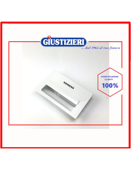 maniglia cassetto detersivo originale lavatrice bosch