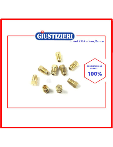 set ugelli gas gpl originale piano cottura bompani