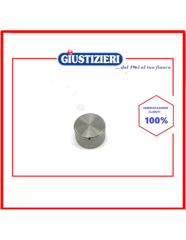 piano manopola nikel brush dia35mm