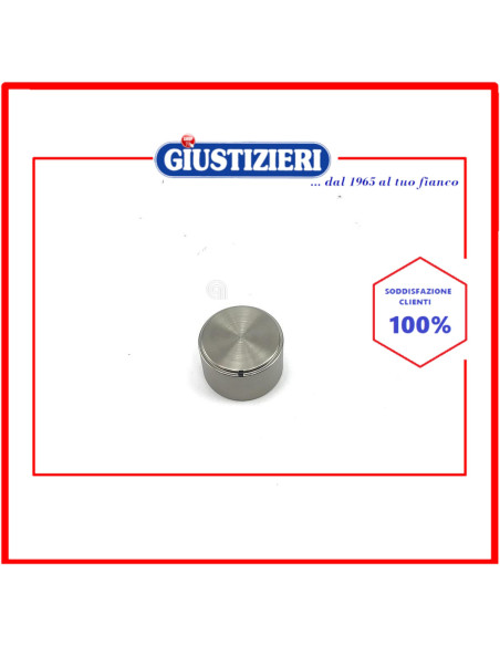 piano manopola nikel brush dia35mm