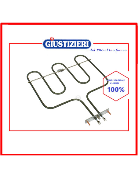 resistenza superiore 1800w forno tecnogas