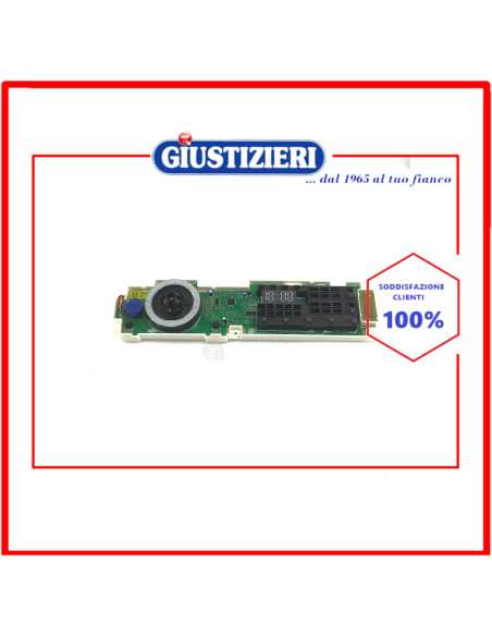 scheda display originale lavatrice lg