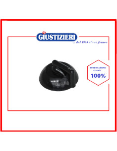 manopola goccia nera girata gas piano cottura bompani