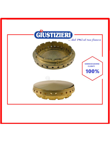 spartifiamma semirapido ottone forato tipo germania piano cottura