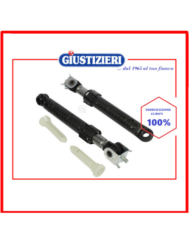 set 2 ammortizzatori con perni 120n lavatrice indesit