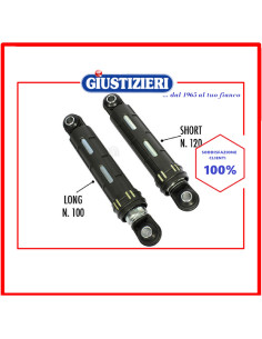 set 2 ammortizzatori 120n-100n lavatrice philco