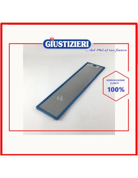 filtro metallico 137.5x520.5 originale cappa aspirante franke