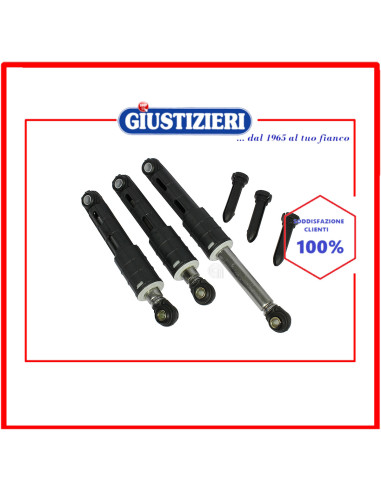 set 3 ammortizzatori 80n lavatrice bosch