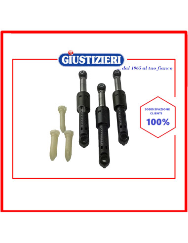 set 3 ammortizzatori suspa lavatrice bosch