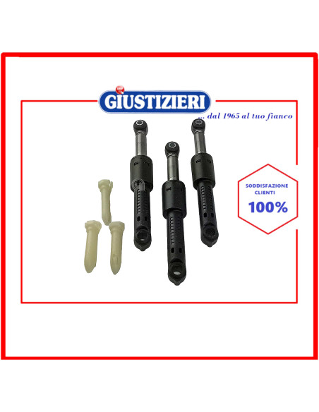 set 3 ammortizzatori suspa lavatrice bosch