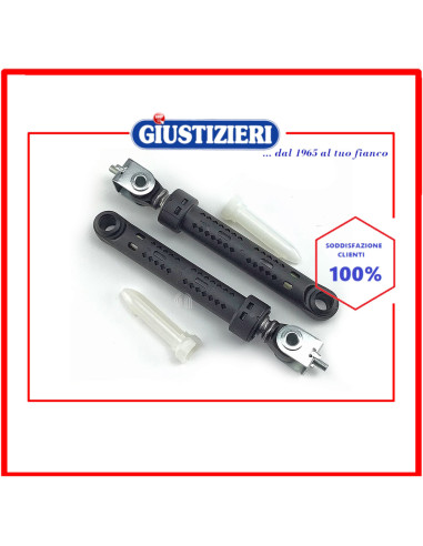 set 2 ammortizzatori con perni 100n lavatrice indesit