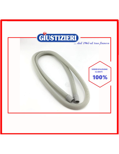 tubo scarico 2.5m originale lavatrice beko