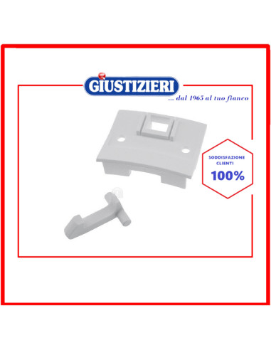 set gancio chiusura maniglia oblò lavatrice siltal